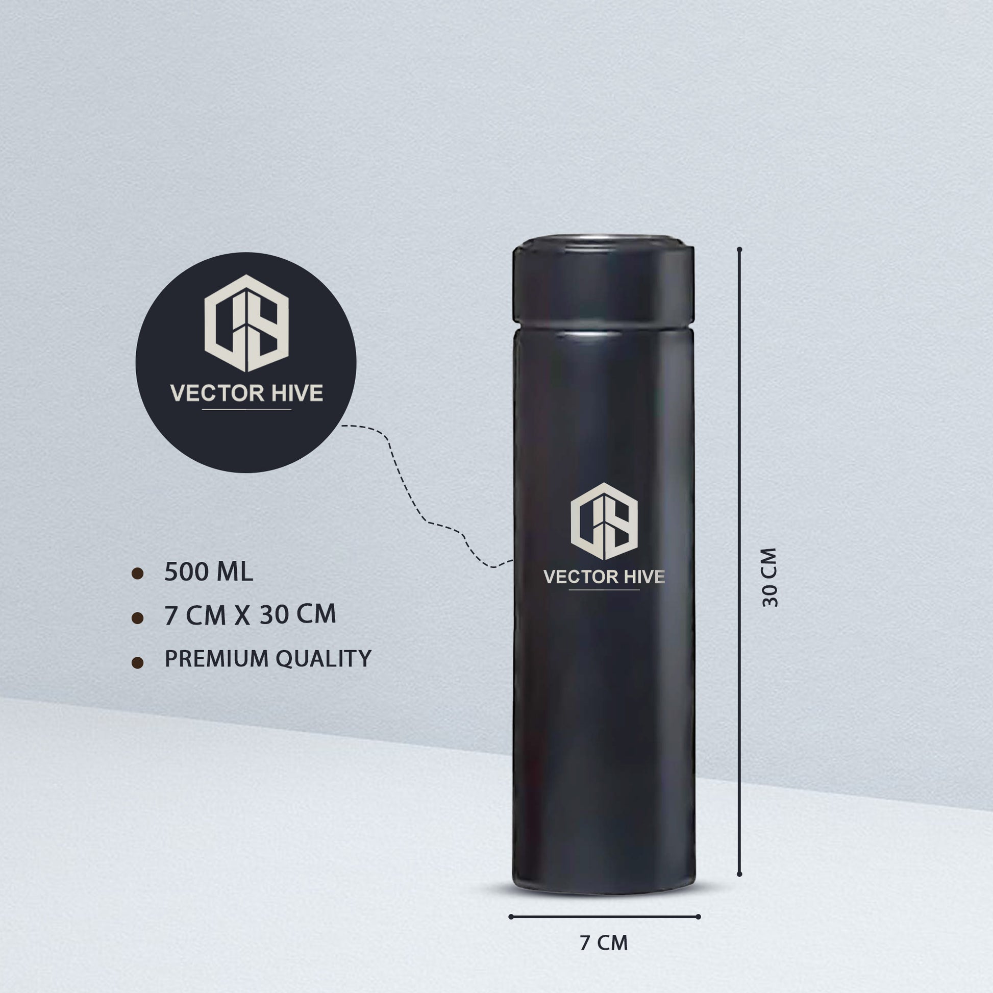 Custom Temperature Display Bottles – Smart Corporate Gifting with Branding