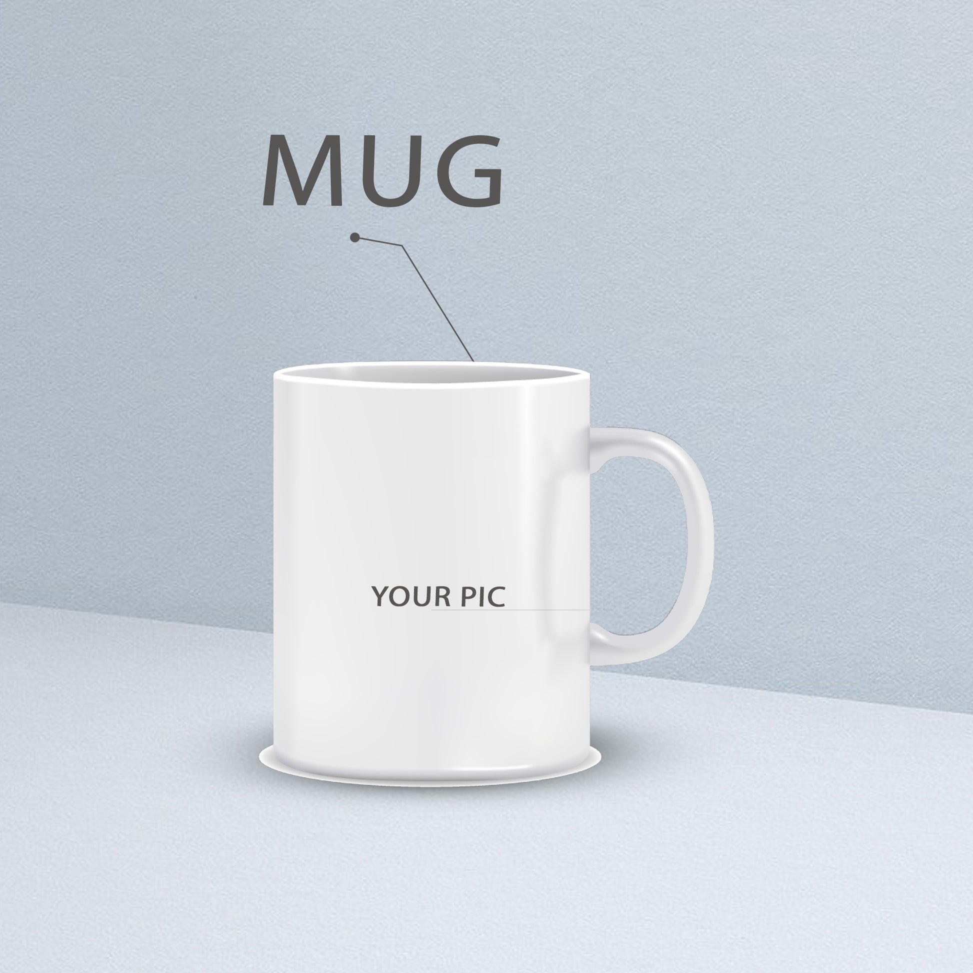 Custom Photo Mug – Personalized Gift with Your Picture | Premium Quality Print