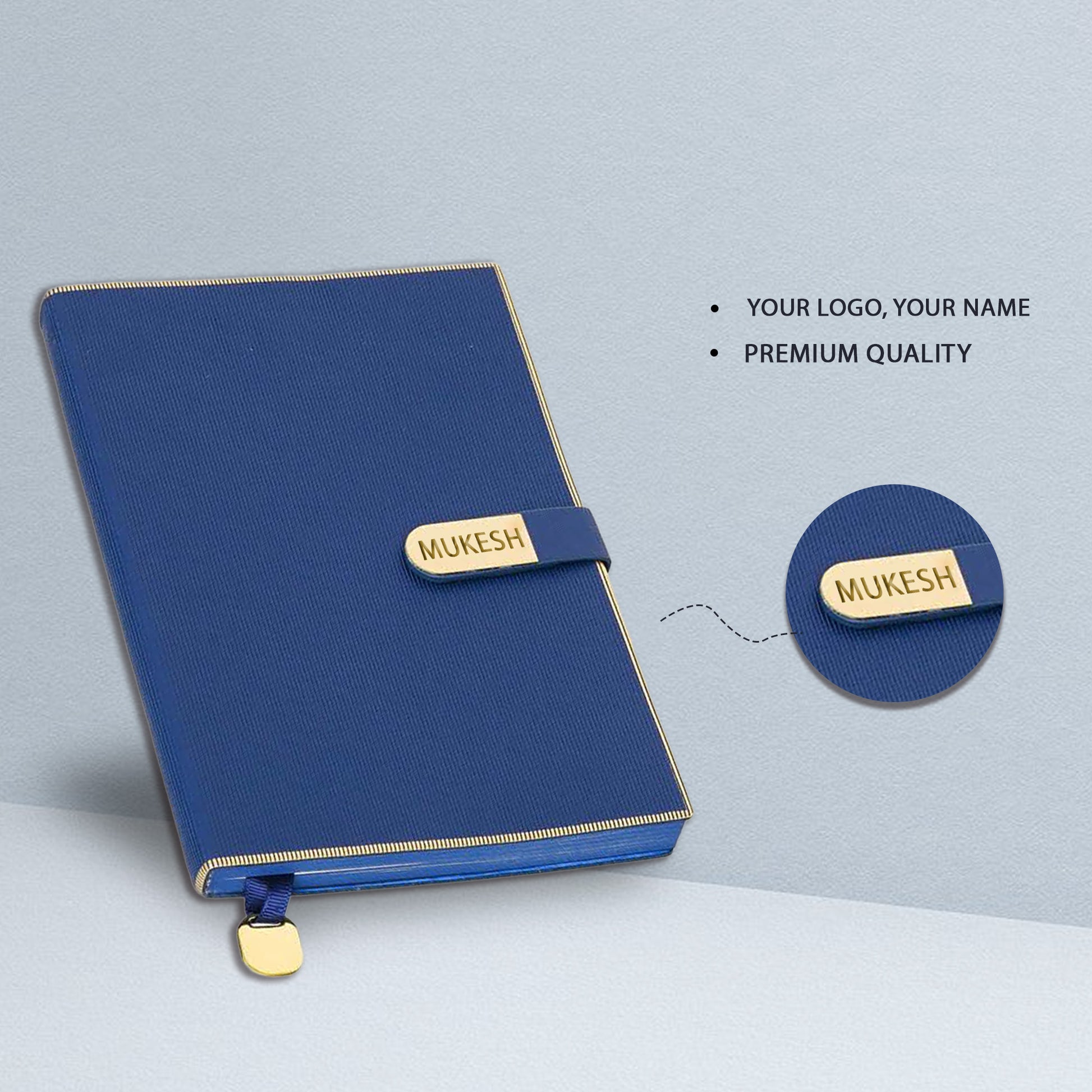 Personalized Corporate Notebooks with Logo & Name – Ideal for Business Gifting