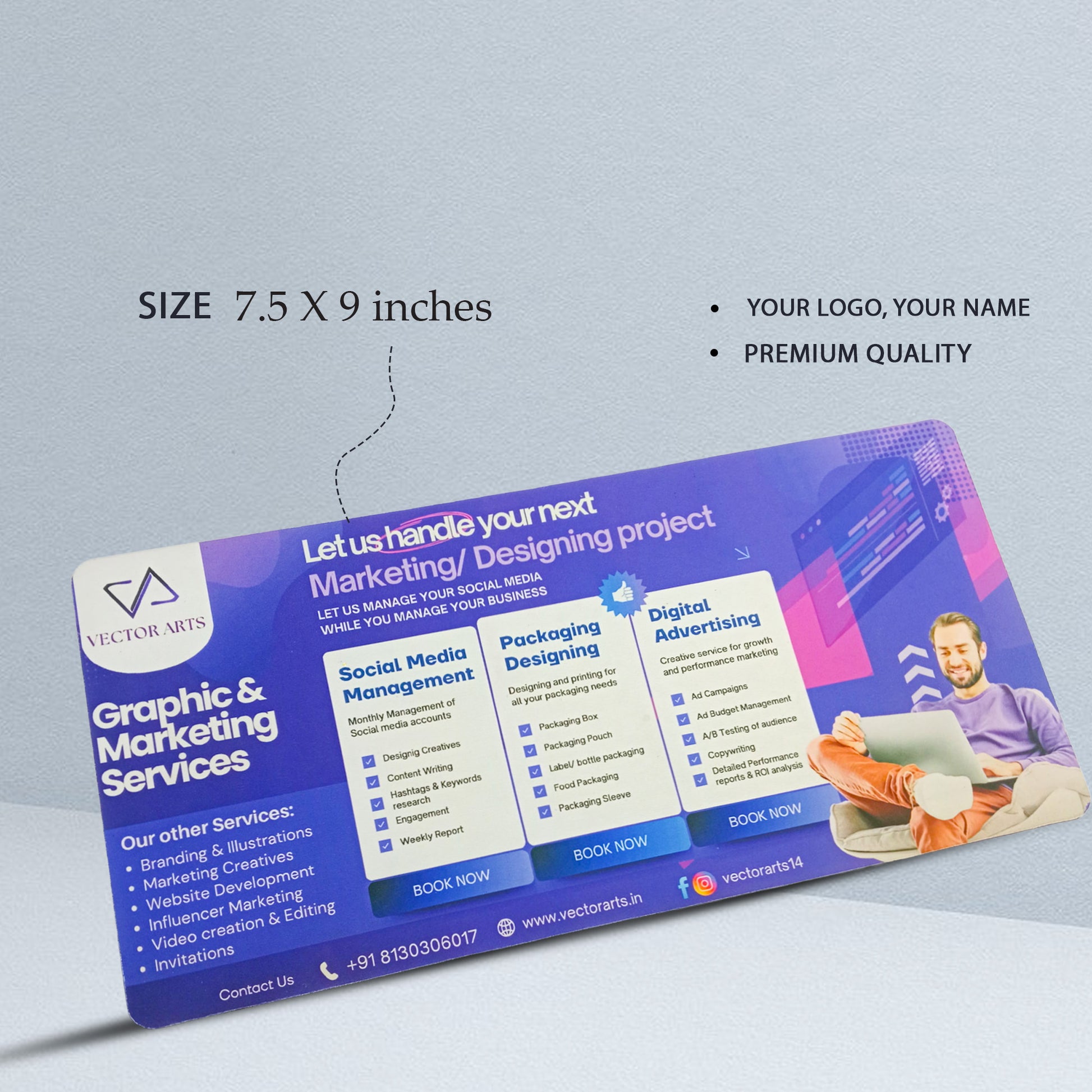Custom Mousepads with Company Branding – Ideal for Corporate Gifting & Marketing