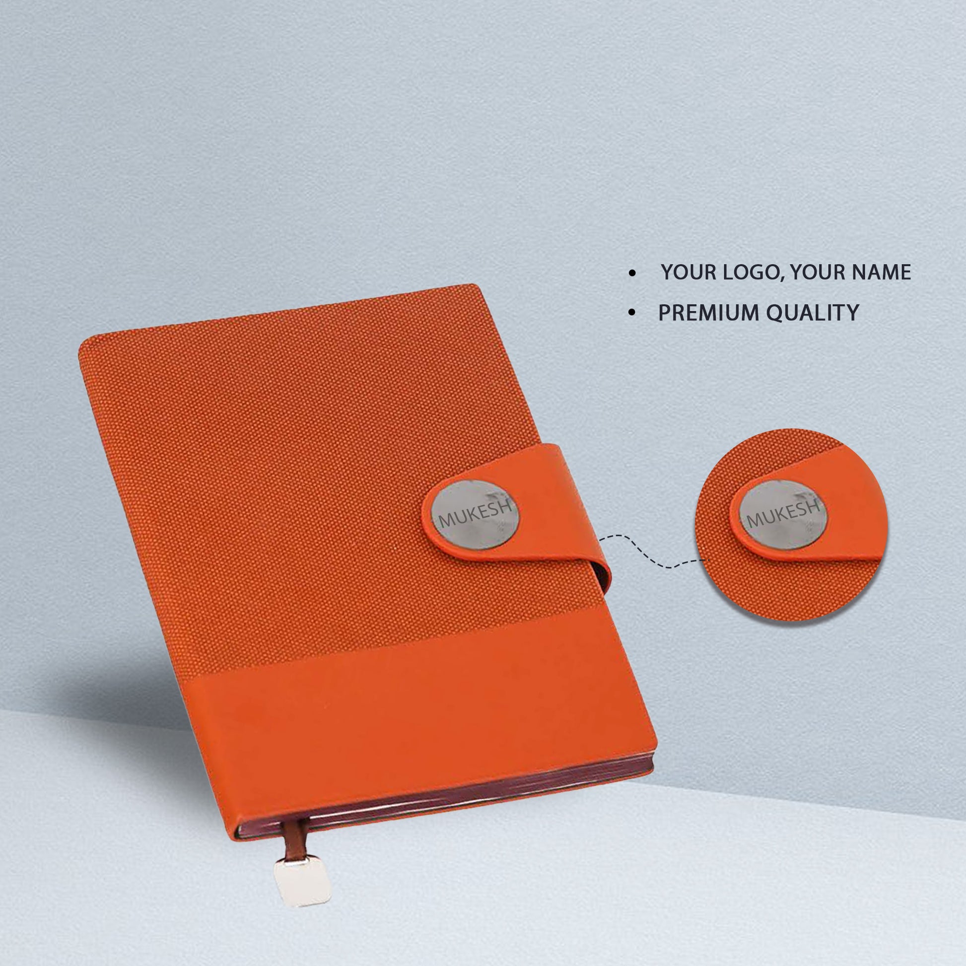 Personalized Corporate Notebooks with Logo & Name – Ideal for Business Gifting