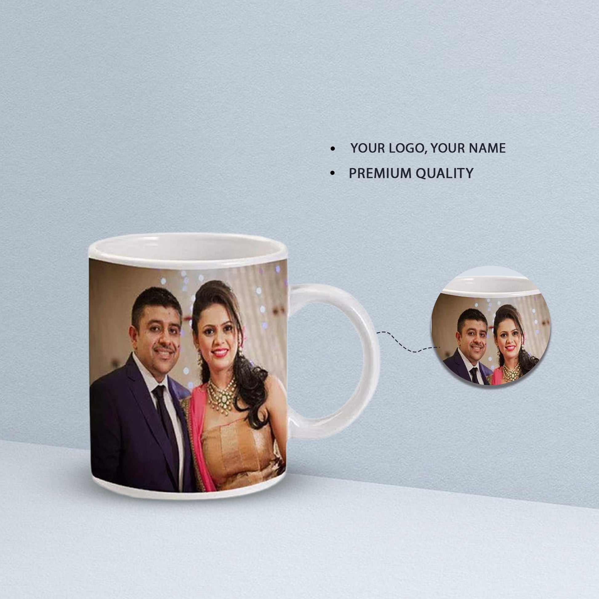 Custom Photo Mug – Personalized Gift with Your Picture | Premium Quality Print